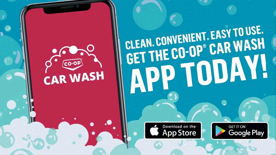 Save & Shine with the Car Wash App Clearview Coop
